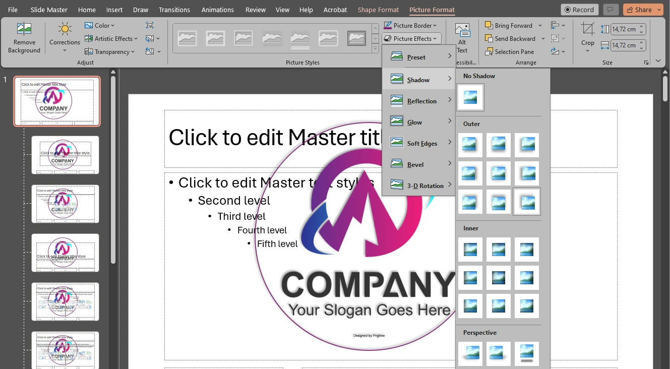 watermark in powerpoint