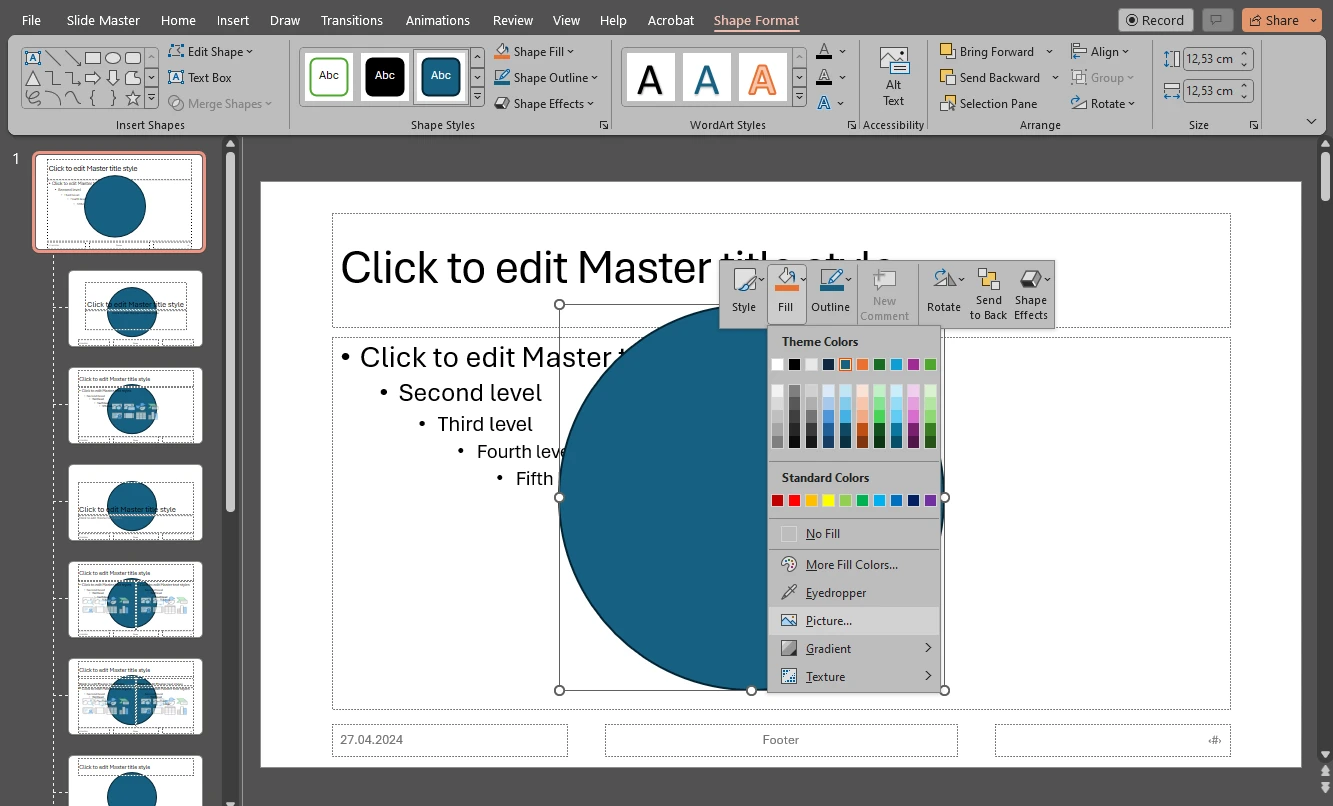 watermark powerpoint