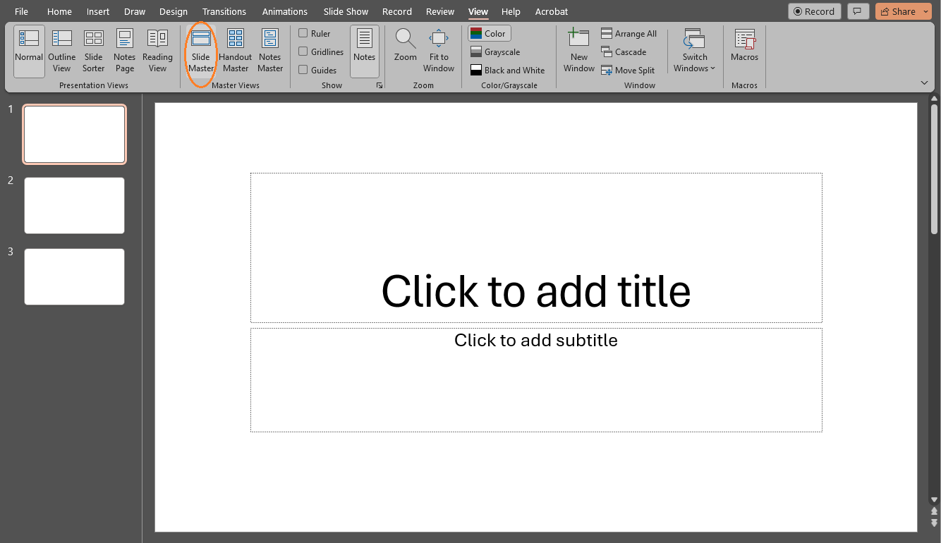 how to insert a watermark in powerpoint