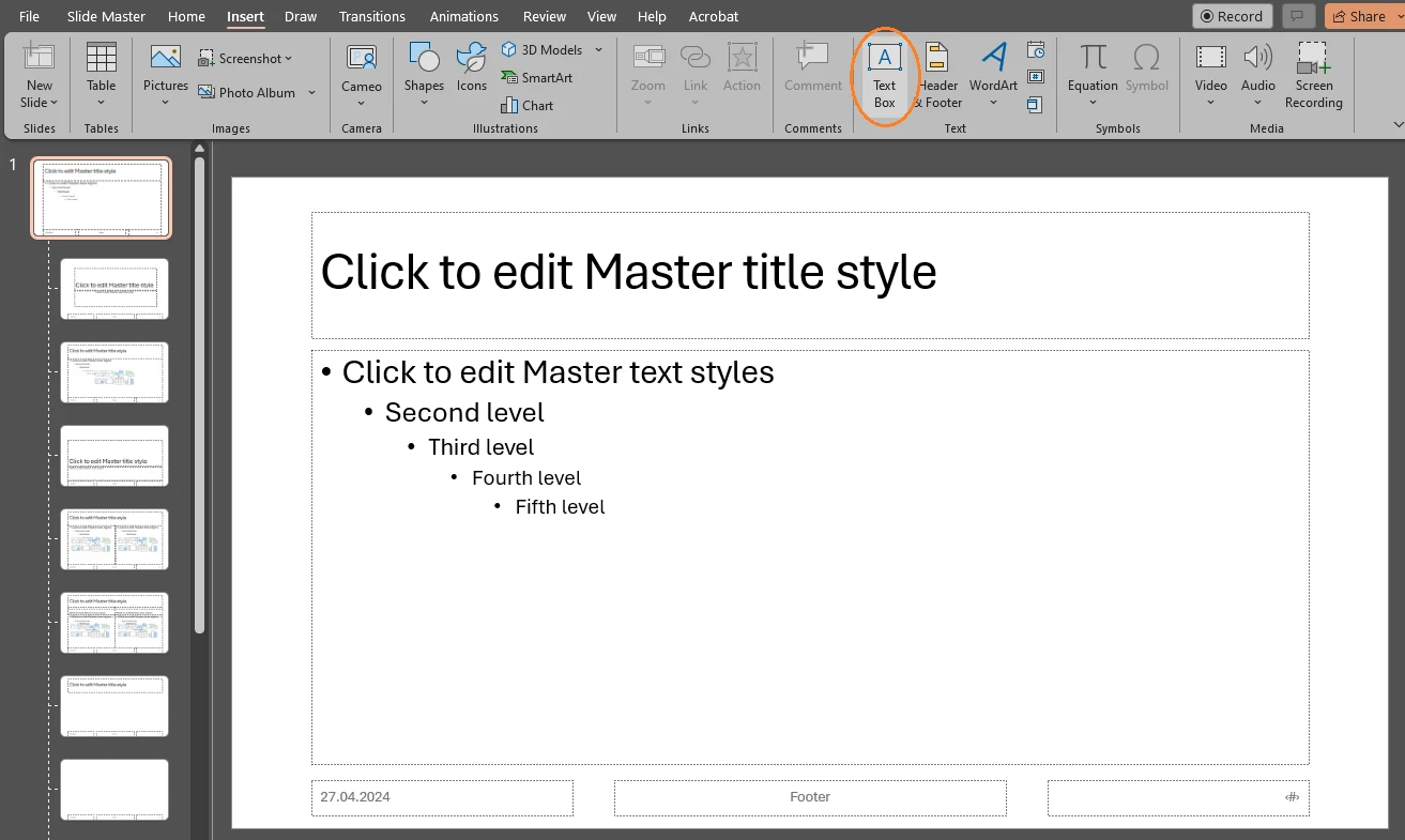 watermark in powerpoint