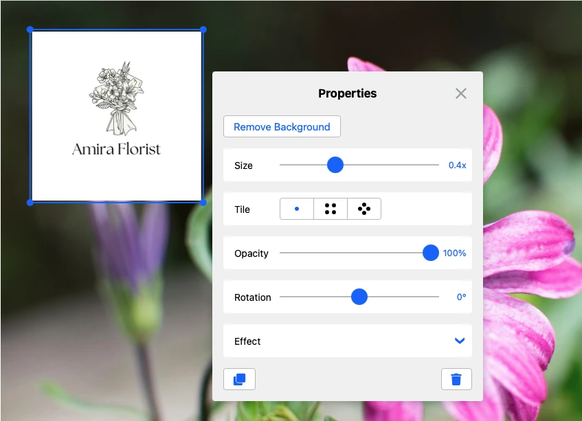 how to add watermark to photos