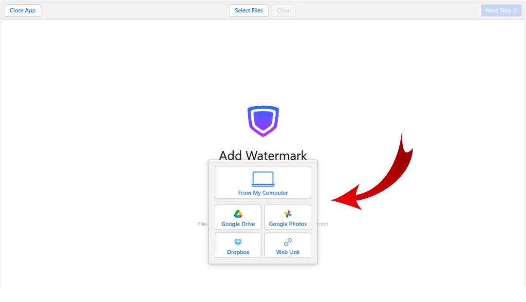 photos watermark software